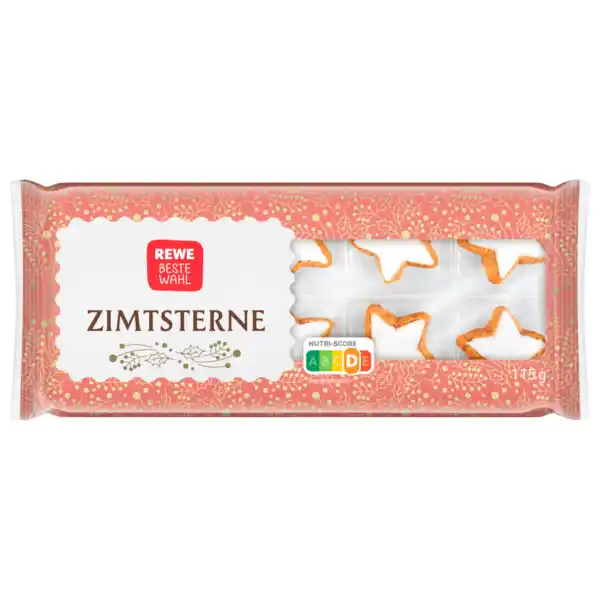 Bild 1 von REWE Beste Wahl Zimtsterne 115g