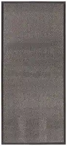 Läufer Hamptons ca. 90x200cm, Schwarz, Beige