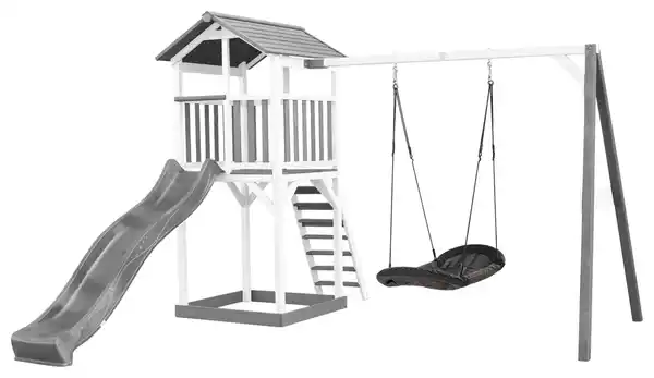 Bild 1 von SPIELTURM A025.124.82, Grau, Schwarz, Weiß