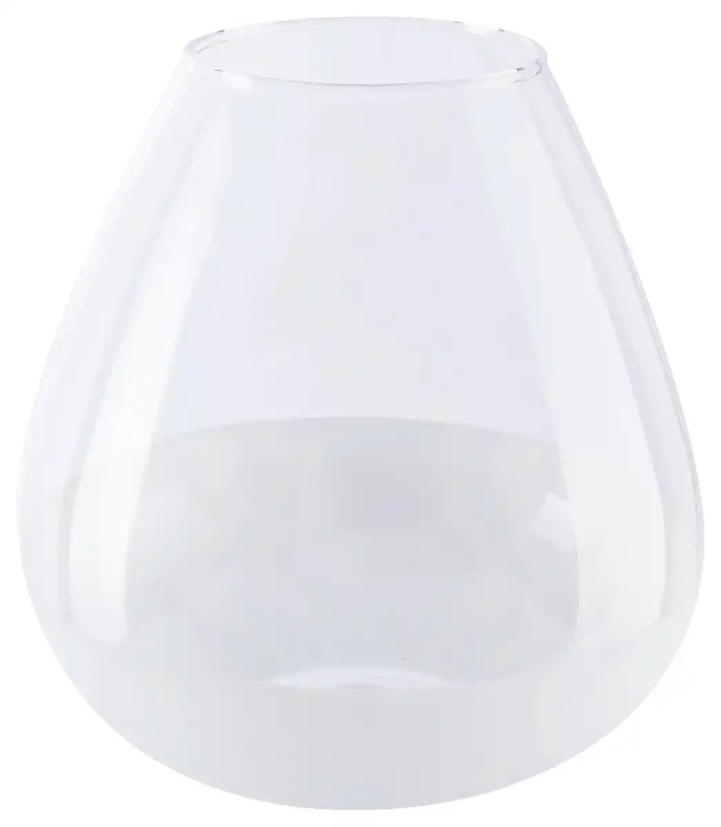 Bild 1 von Vase Bromelo in Weiß aus Glas, Klar, Weiß