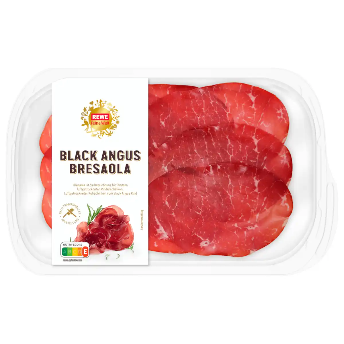 Bild 1 von REWE Feine Welt Italiens Bresaola Black Angus 70g