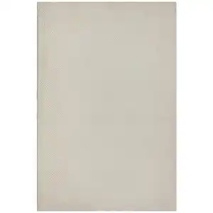 Novel Webteppich Stilo, Creme, Textil, Struktur, rechteckig, 140x200 cm, Oeko-Tex® Standard 100, für Fußbodenheizung geeignet, waschbar, Teppiche & Böden, Teppiche, Moderne Teppiche