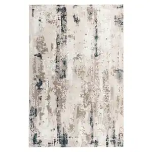 Obsession Webteppich My Phönix, Blau, Textil, Abstraktes, rechteckig, 200x290 cm, Oeko-Tex® Standard 100, für Fußbodenheizung geeignet, lichtunempfindlich, pflegeleicht, leicht zusammenrollbar, T