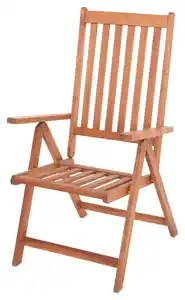 GARTENKLAPPSESSEL-SET VITORIA KLAPPSESSEL, Naturfarben