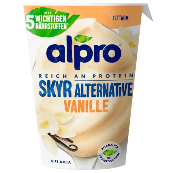 Bild 1 von Alpro Skyr-Alternative Vanille vegan 400g