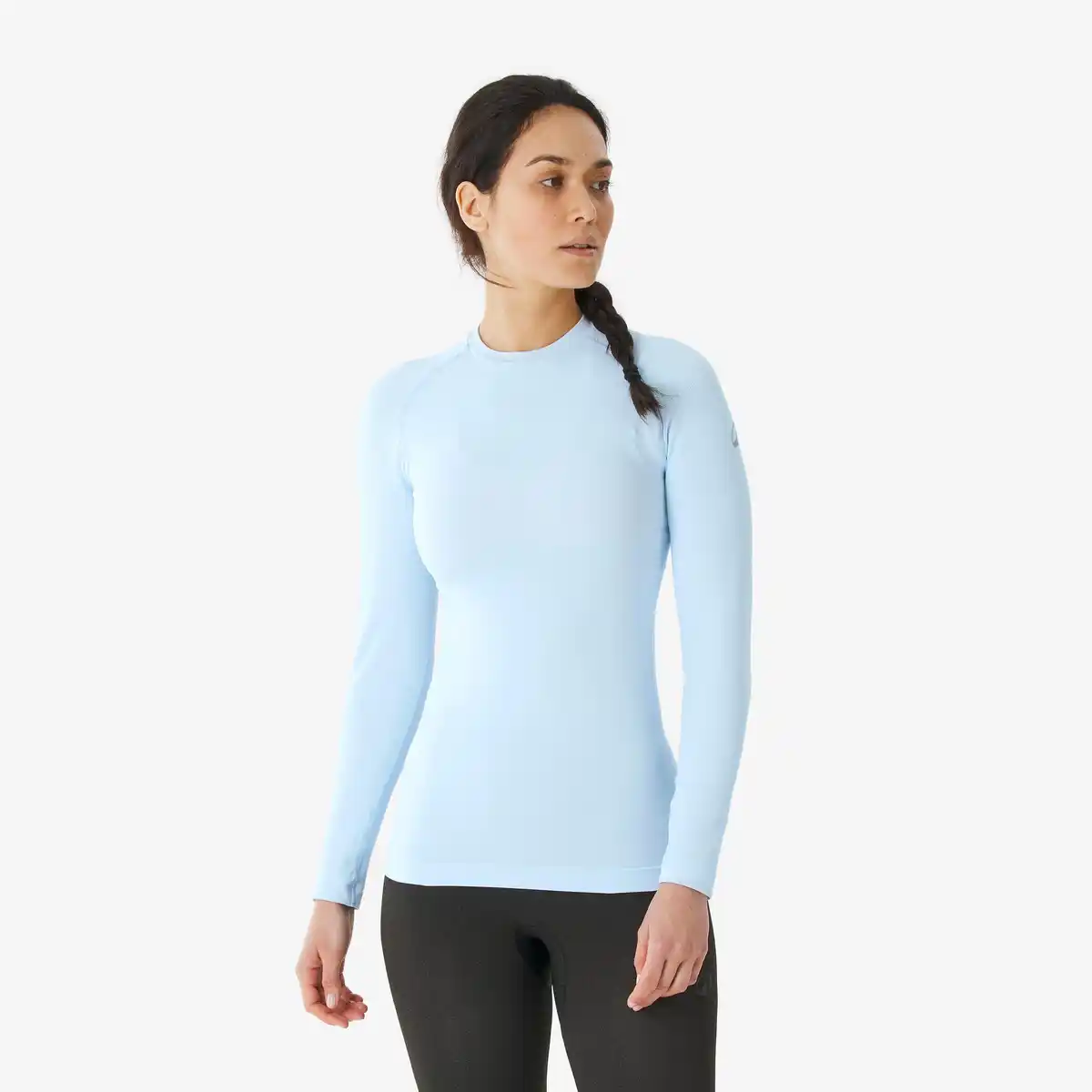 Bild 1 von Skiunterwäsche Funktionsshirt Damen seamless - BL 180 hellblau