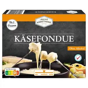 MEINE KÄSETHEKE Käse-Fondue 400 g, ohne Alkohol