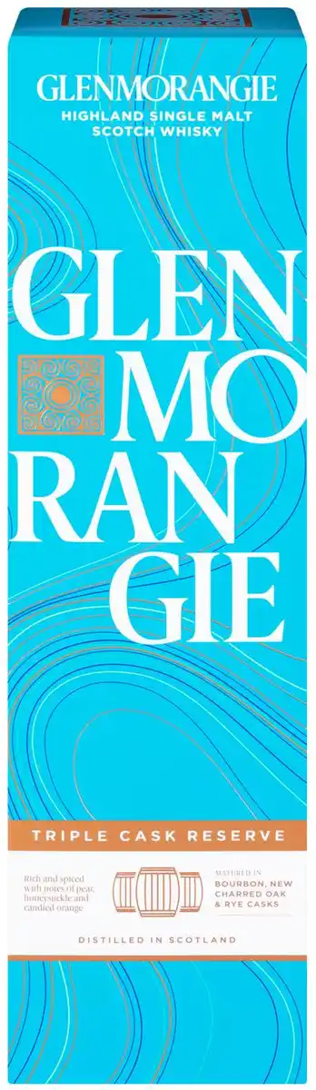 Bild 1 von GLENMORANGIE Triple Cask Reserve Single Malt Scotch Whisky, 0,7-l-Fl.