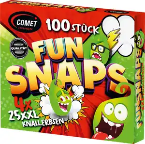 COMET Große Knallerbsen »Fun Snaps«, 100-St.-Packg.