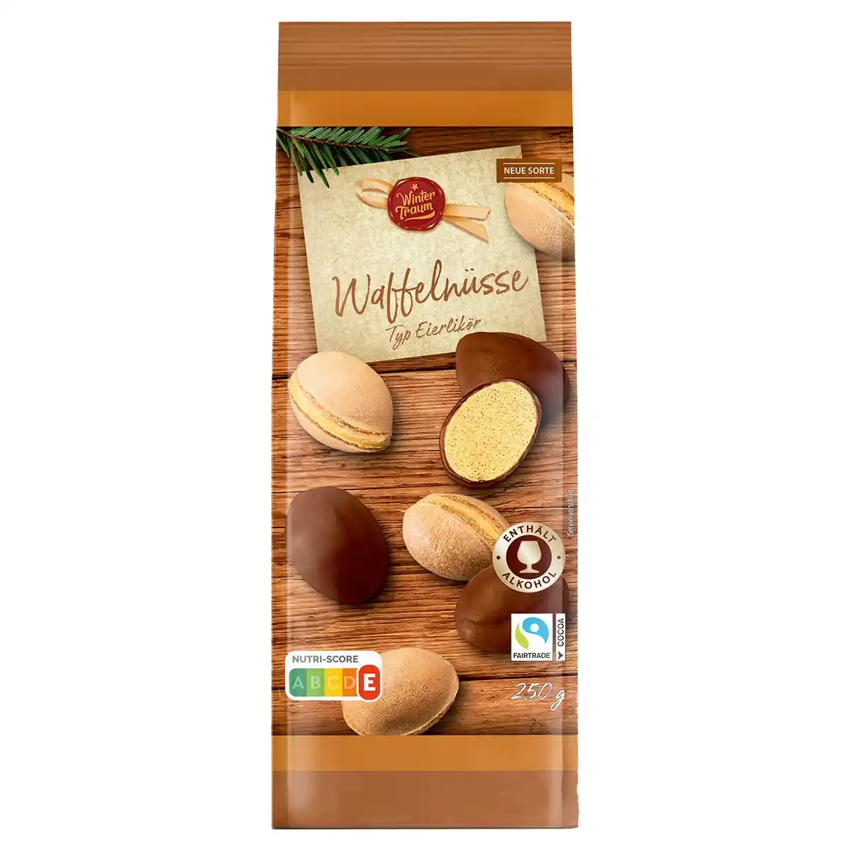 Bild 1 von WINTERTRAUM WINTERTRAUM Waffelnüsse Eierlikör 250 g