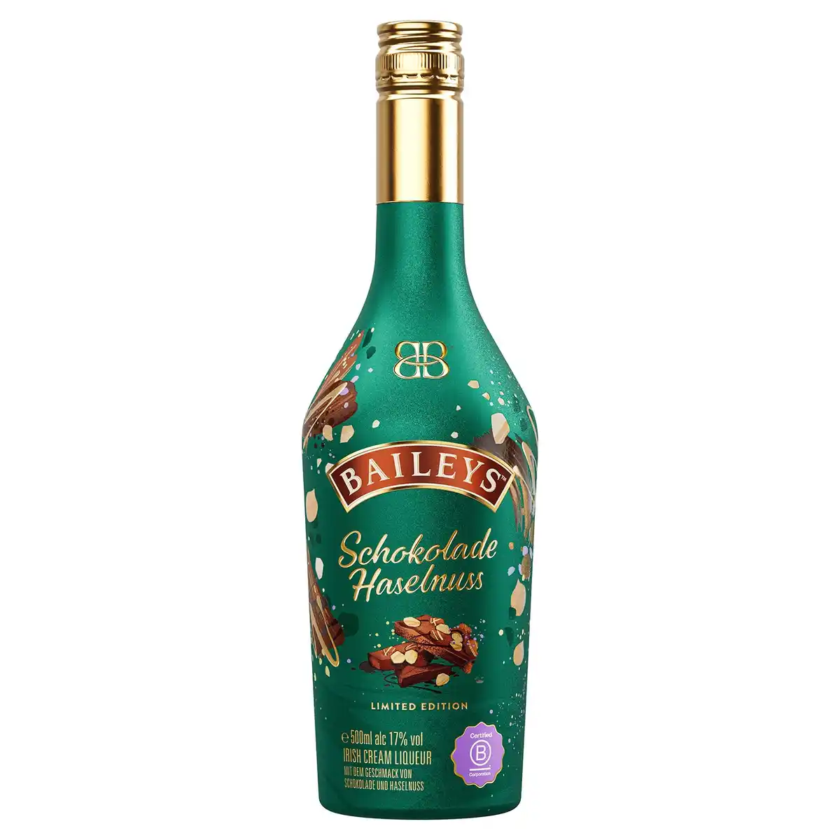 Bild 1 von BAILEYS Sahnelikör 17 %, Schokolade Haselnuss 500 ml