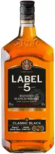 LABEL 5 Blended Scotch Whisky, 1-l-Fl.