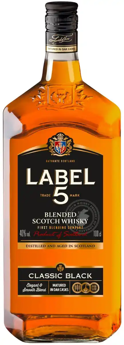 Bild 1 von LABEL 5 Blended Scotch Whisky, 1-l-Fl.