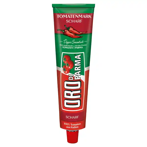 Bild 1 von ORO DI PARMA Tomatenmark, 3-fach 200 g, Scharf