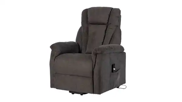 Bild 1 von Fernsehsessel dunkelgrau mit Motor und Aufstehhilfe - MATETA