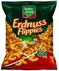 FUNNY-FRISCH Erdnuss-Flippies, 150 - 175-g-Packg.