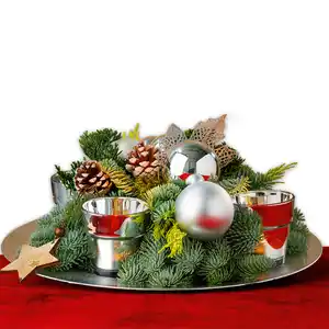 Edles Weihnachtsgesteck