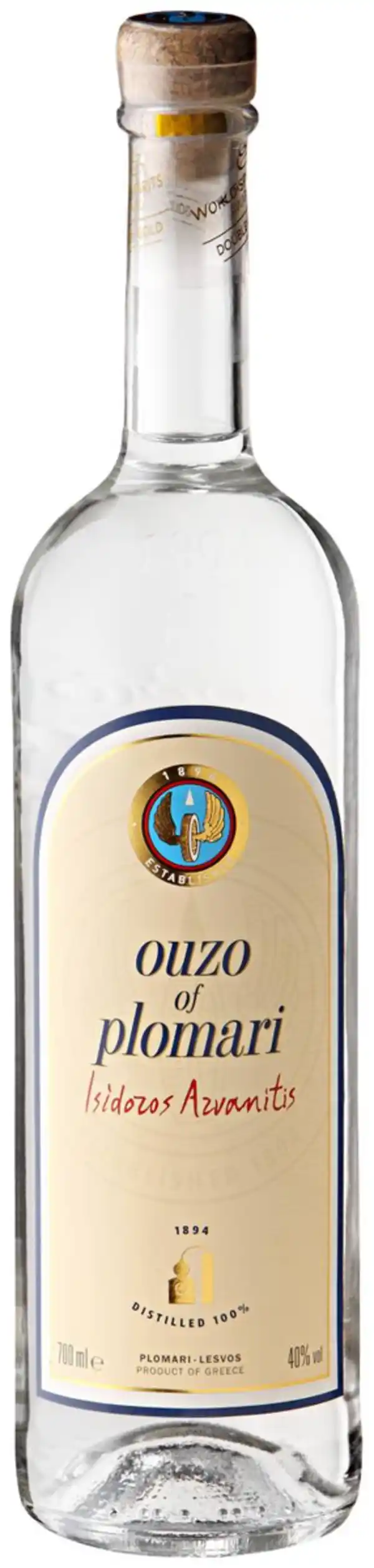 Bild 1 von OUZO OF PLOMARI Griech. Anisspirituose, 0,7-l-Fl.