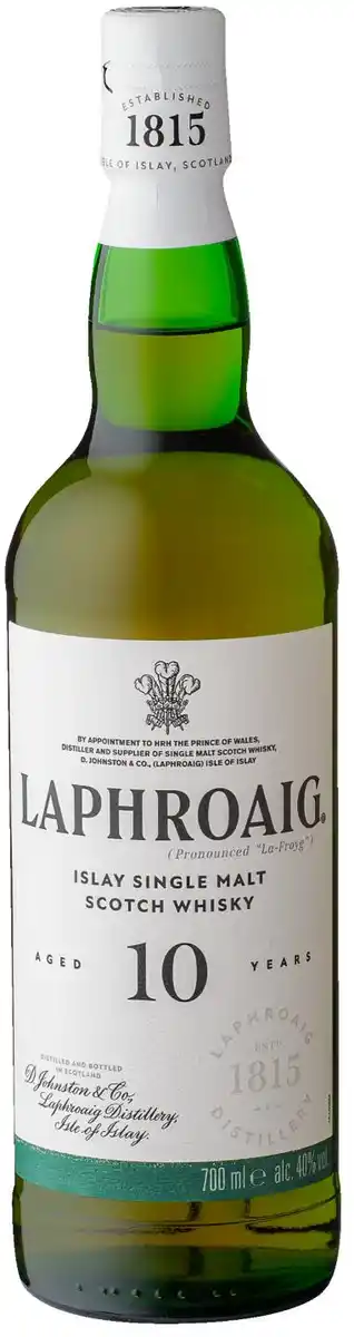 Bild 1 von LAPHROAIG ISLAY Single Malt Scotch Whisky 10 Jahre, 0,7-l-Fl.