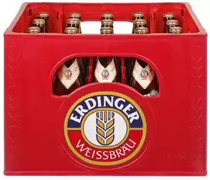 ERDINGER Weißbier oder Alkoholfrei, Ka. 20 x 0,5-l-Fl.