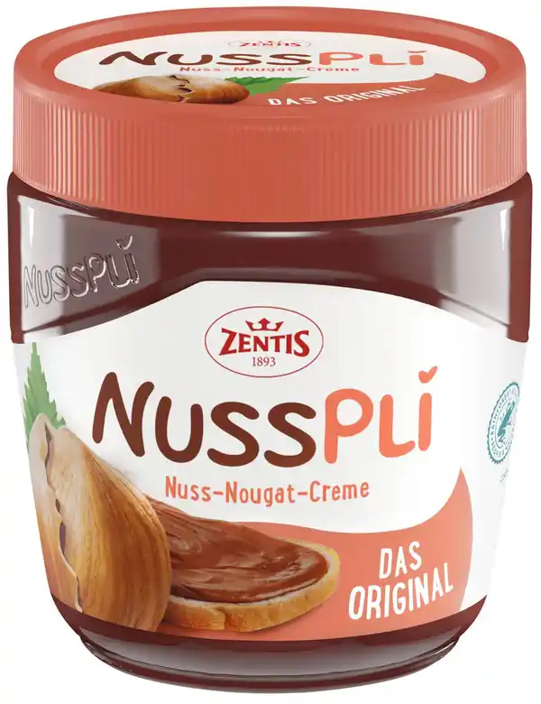 Bild 1 von ZENTIS Nusspli oder Erdnussbutter, 350 - 400-g-Glas