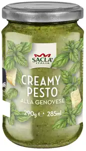 SACLA Creamy Pesto, 290-g-Glas