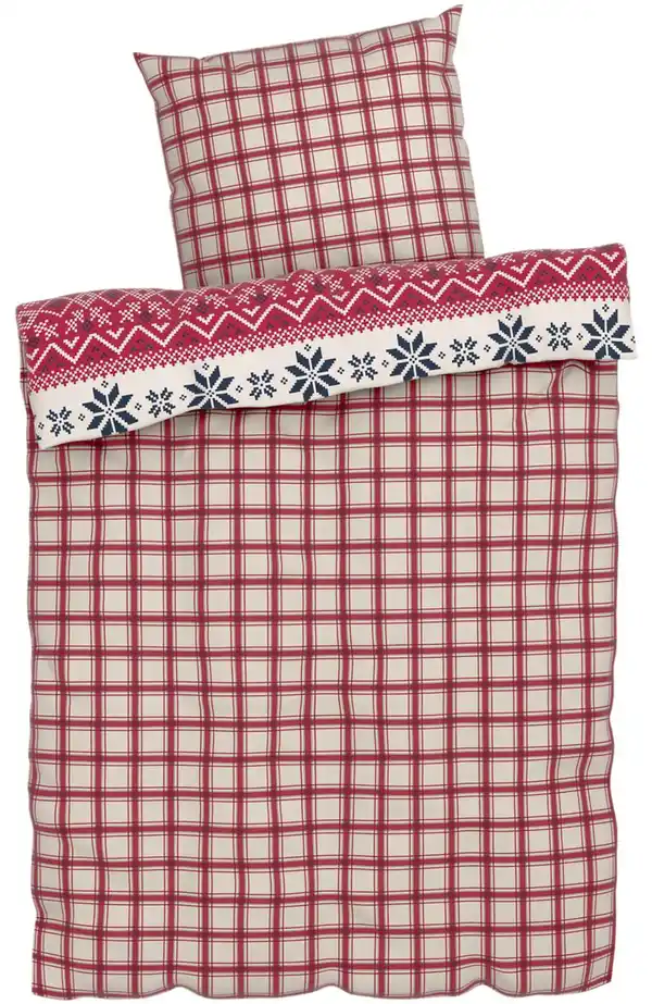 Bild 3 von LIV&BO® Feinbiber-Bettwäsche-Set ca. 135 x 200 cm, 2-teilig