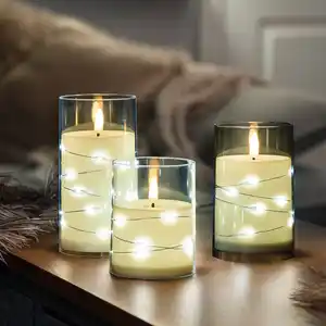 I-Glow LED-3D-Kerze "Collar"