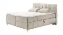 Bild 1 von Boxbett 180 x 200 cm beige Stoffbezug mit Bettkasten - KYLIE