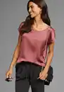 Bild 1 von Laura Scott Shirtbluse aus Satin und Jersey - NEUE KOLLEKTION, Braun