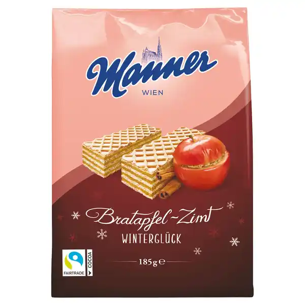 Bild 1 von MANNER MANNER Winterglück Bratapfel-Zimt 185 g