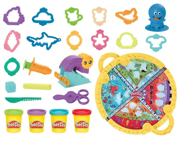 Bild 1 von HASBRO Play-Doh Starters Knetmatte »Fold 'n Go«