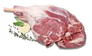 Lammkeule mit Knochen, kg