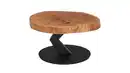 Bild 1 von Couchtisch rund Baumscheibe Eiche massiv 75 x 75 cm - BILOXI