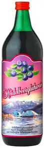 Heidelbeer-Glühwein 1L aus vollreifen Waldheidelbeeren