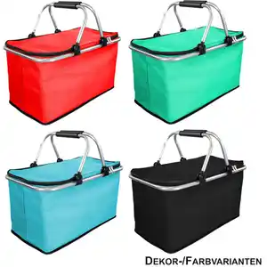 Einkaufskorb isoliert 48 x 28 x 24 cm aus Polyester