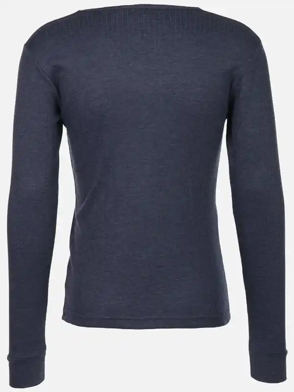 Bild 2 von Herren Thermo-Unterziehhemd mit langem Arm Blau