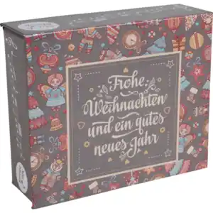 Weihnachts-Geschenkbox versch. Motive