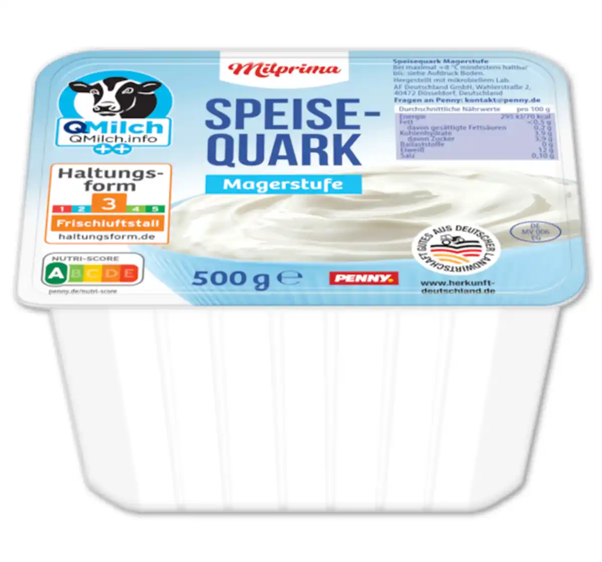 Bild 1 von MILPRIMA Speisequark