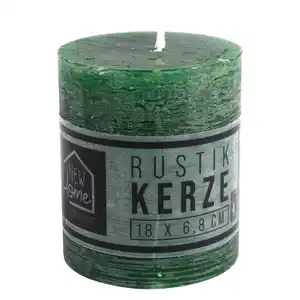 Kerze Rustikal 68x80mm