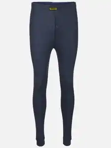 Herren Thermo-Unterhose in langer Form Blau