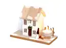 Bild 1 von Teelichthalter „Haus“ Holz