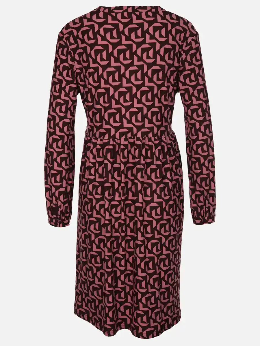 Bild 2 von Damen Kleid mit Alloverprint Lila