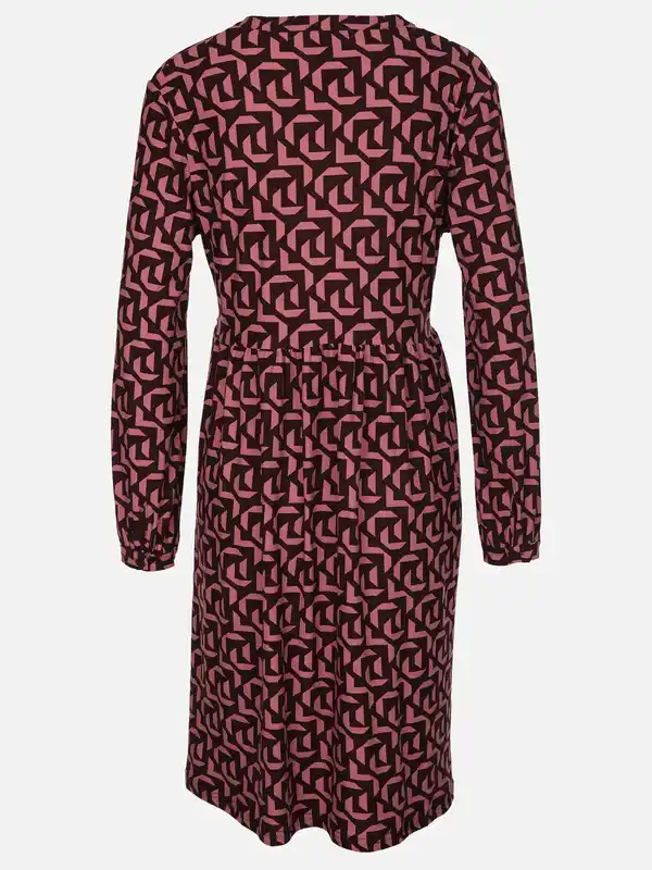 Bild 2 von Damen Kleid mit Alloverprint Lila