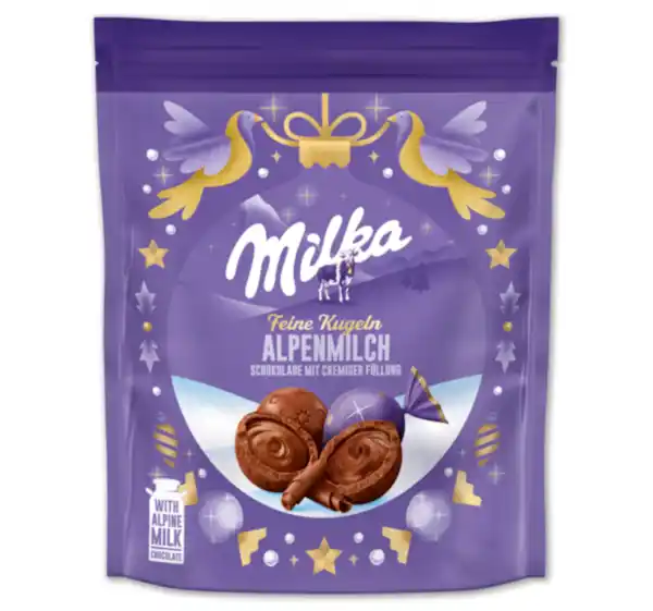 Bild 1 von MILKA Weihnachtskugeln*
