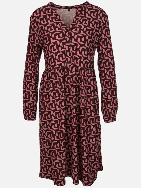 Bild 1 von Damen Kleid mit Alloverprint Lila