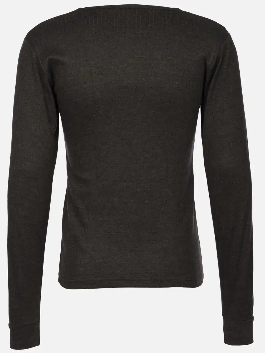 Bild 2 von Herren Thermo-Unterziehhemd mit langem Arm Grau