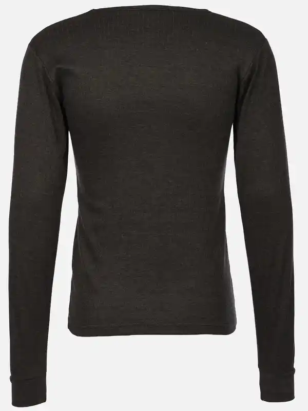 Bild 2 von Herren Thermo-Unterziehhemd mit langem Arm Grau