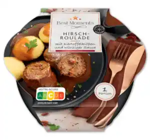 BEST MOMENTS Hirschroulade oder -gulasch*