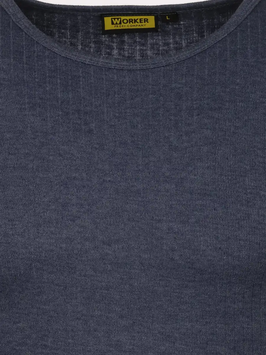 Bild 3 von Herren Thermo-Unterziehhemd mit langem Arm Blau